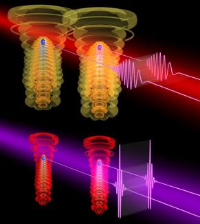 Infrared lasers produce long pulses of what is essentially white x-ray light containing many wavelengths