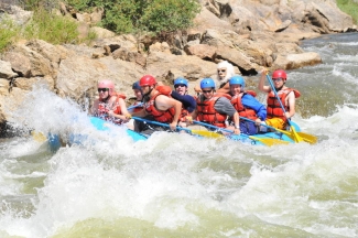 Rafting on the Arkansas River (Brown's Canyon, July 2011)