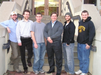 From left: Jesse Marcum, Holger Schneider, Amit Halevi, JMW, Chris Adams, Robert Warner.