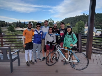 Peter Johnsen Bike Trip: Companions, Durango to Pagosa Springs