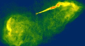 VLA image of the M87 jet