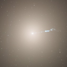 HST ACS image of M87 and its jet